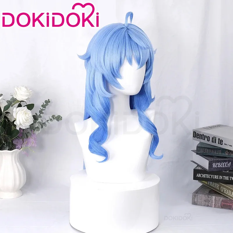 

AA wat В НАЛИЧИИ Парик Ganyu Game DokiDoki Halloween Genshin Impact Gan Yu Косплей Волосы Ma2025 Новый