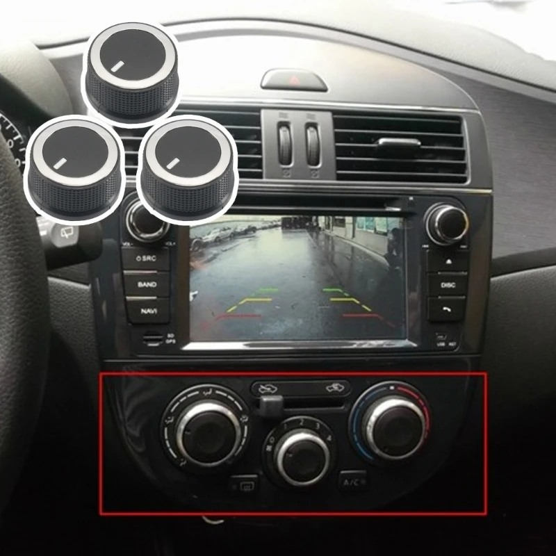 

3 шт., автомобильный современный обогреватель, вентилятор, ручка управления кондиционером, переключатели для точной регулировки температуры 84793085 84141127