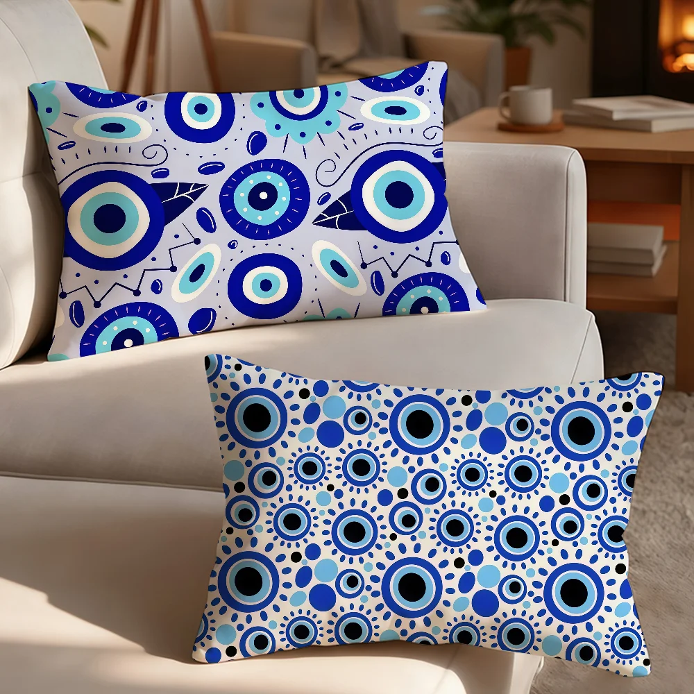 Evil Eye Art Pillow Case Suitable For Decorating Homes Bedrooms Children Room Sofas And Other Places