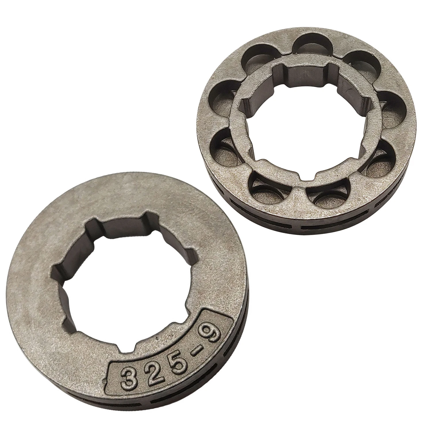 Steel Chain Drive Sprocket Rim 325-9 For 5200 5800 Chainsaw Guide Wheel Replacement Saw Accessories