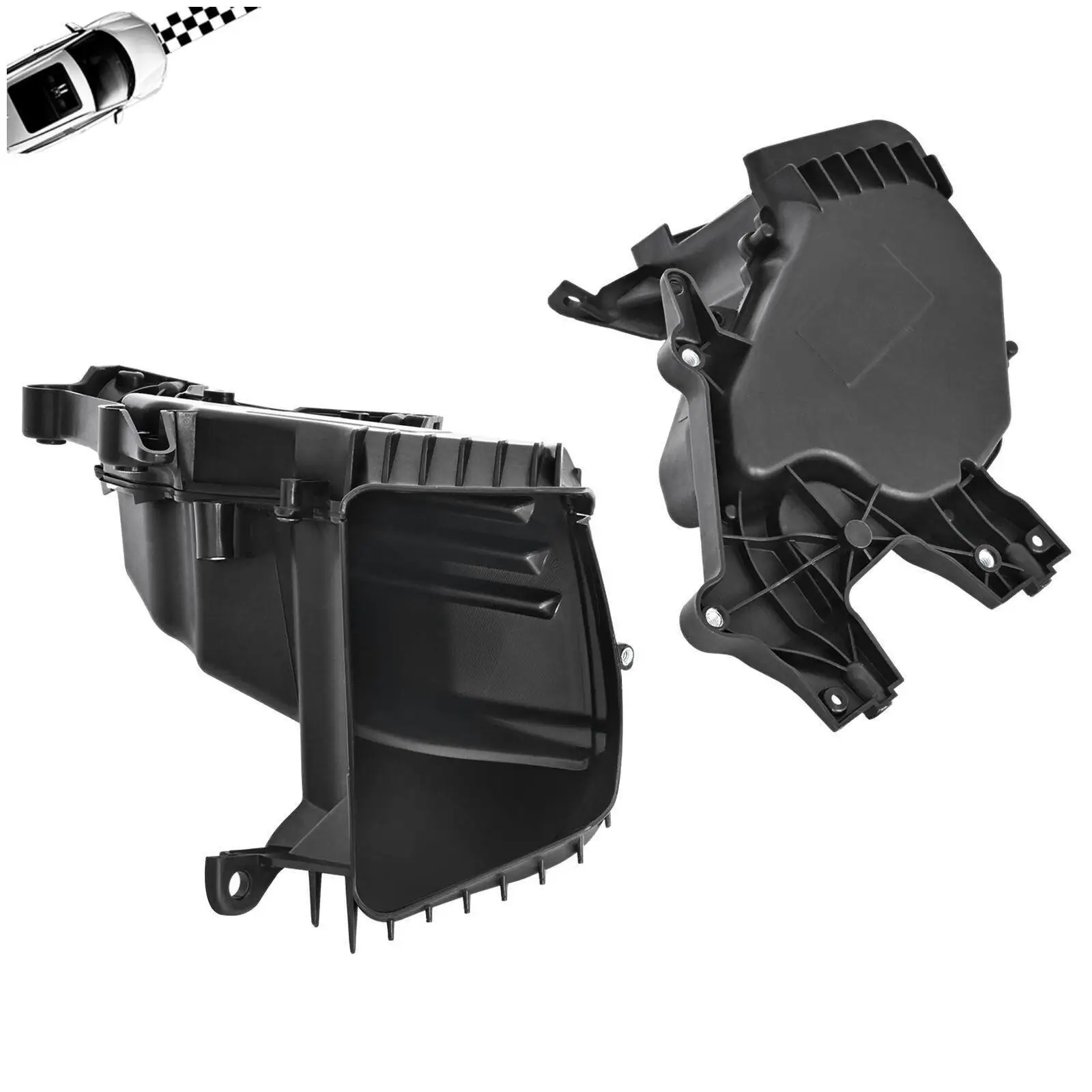 

For Harley Davidson CVO Road Glide 2015 16-2024 Black Fairing Storage Glove Box