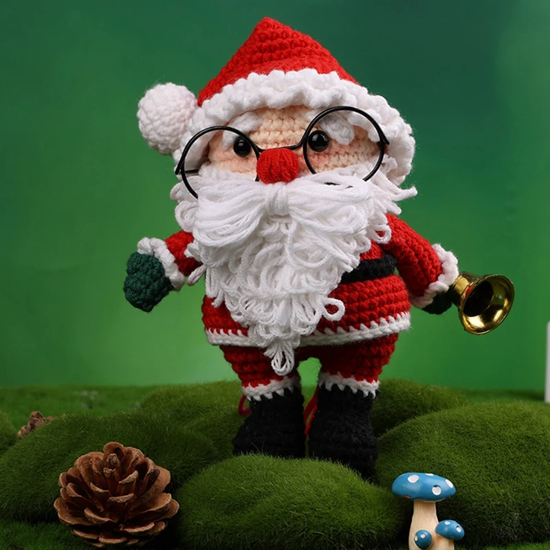 Anfänger Häkel set Kit Sukkulente Weihnachts serie Häkel set mit Anleitung Tutorials Video Tutorials Garn Haken Nadeln
