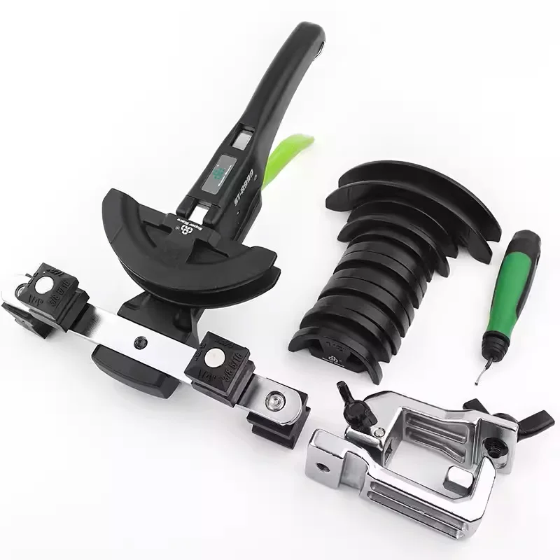 Compact Pipe Tubing Bender Kit para Geladeira Reparação de ar Condicionado Frente e Reverso Bend a Polegada