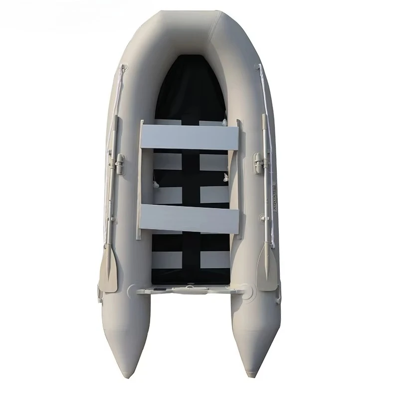 3.6m Inflatable Boat 0.9mm PVC High Pressure air Pipe and Aluminum Floor Fishing Boat