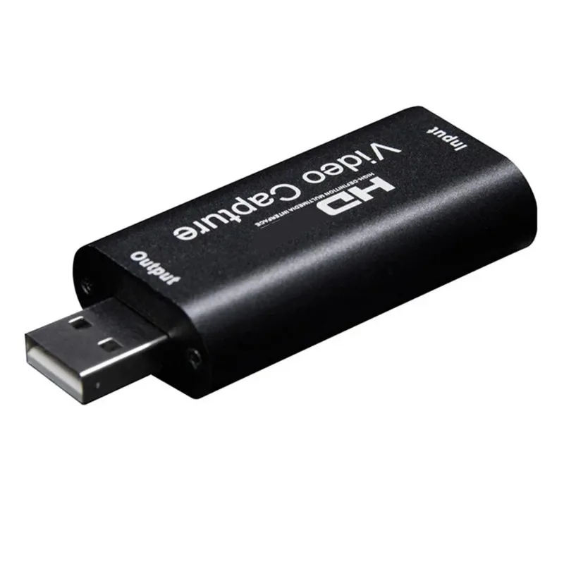 HDMI 비디오 캡처 카드, PS4 게임 DVD 카메라용 카드 그래버 녹음기 박스, USB2.0, 4K, 1080P
