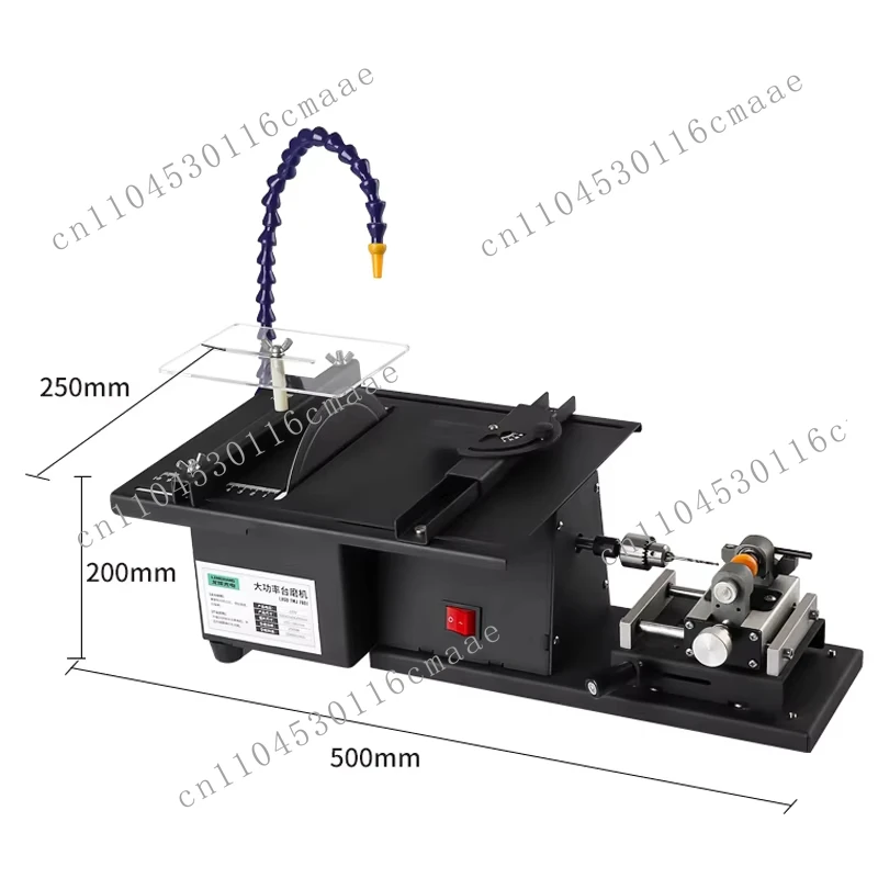 Small Table Saw Stone Polishing Machine, Gem Engraving Machine, Multi-functional Jade Polishing and Cutting Machine