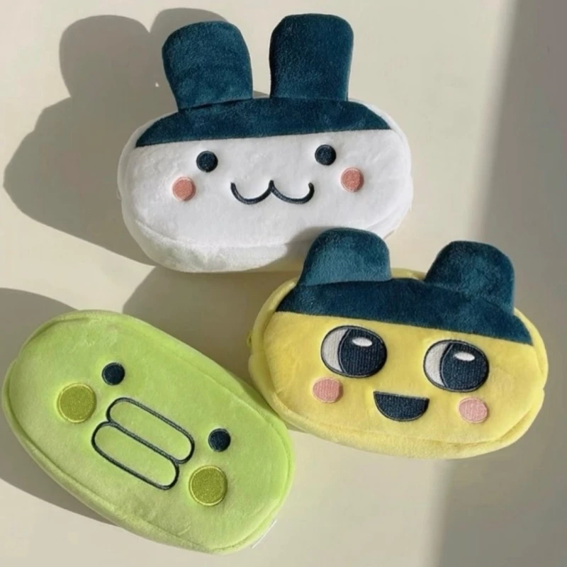 

В наличии Tamagotchi милый пенал Mameiji с большим ртом для плюшевого пенала ниша большая вместительная косметичка, периферийные устройства в стиле аниме