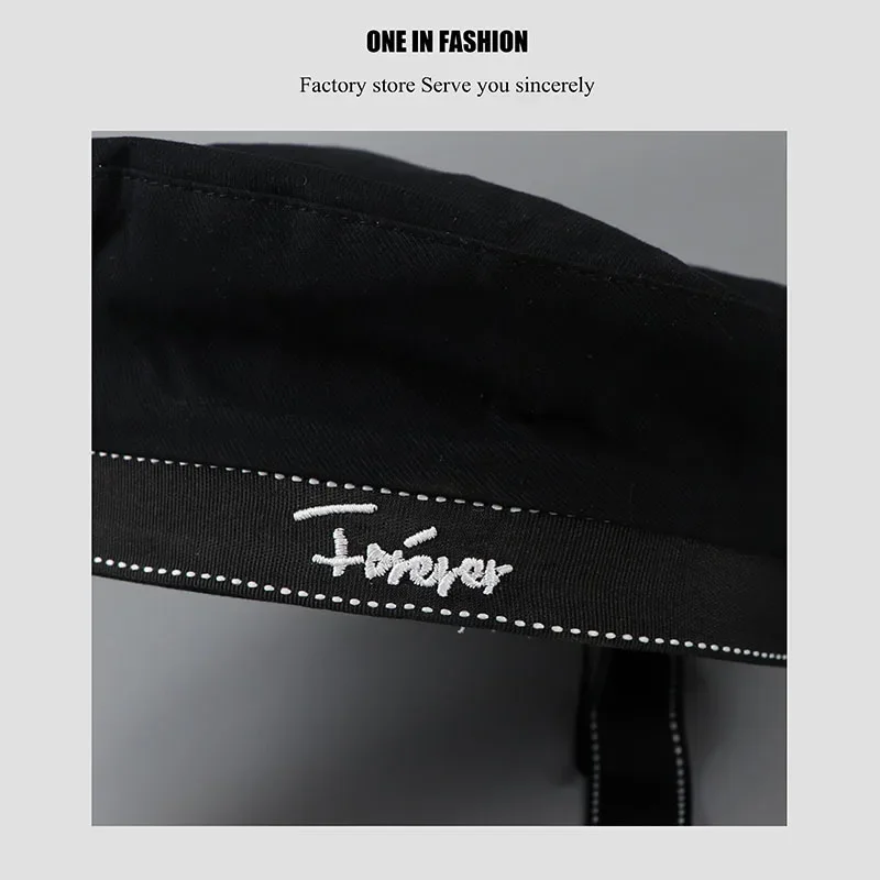 2025 المدرسة اليابانية نمط لطيف قبعة الصيف خفيفة الوزن بحار قبعة أبيض وأسود Preppy موحدة قبعة Kawaii الإكسسوارات ​