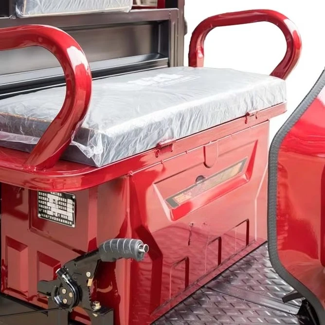 Commercial Passenger Van 1200W 800kg Electric Tricycle 3-Wheel Freight Cargo Delivery 48V 1.6m Open Box