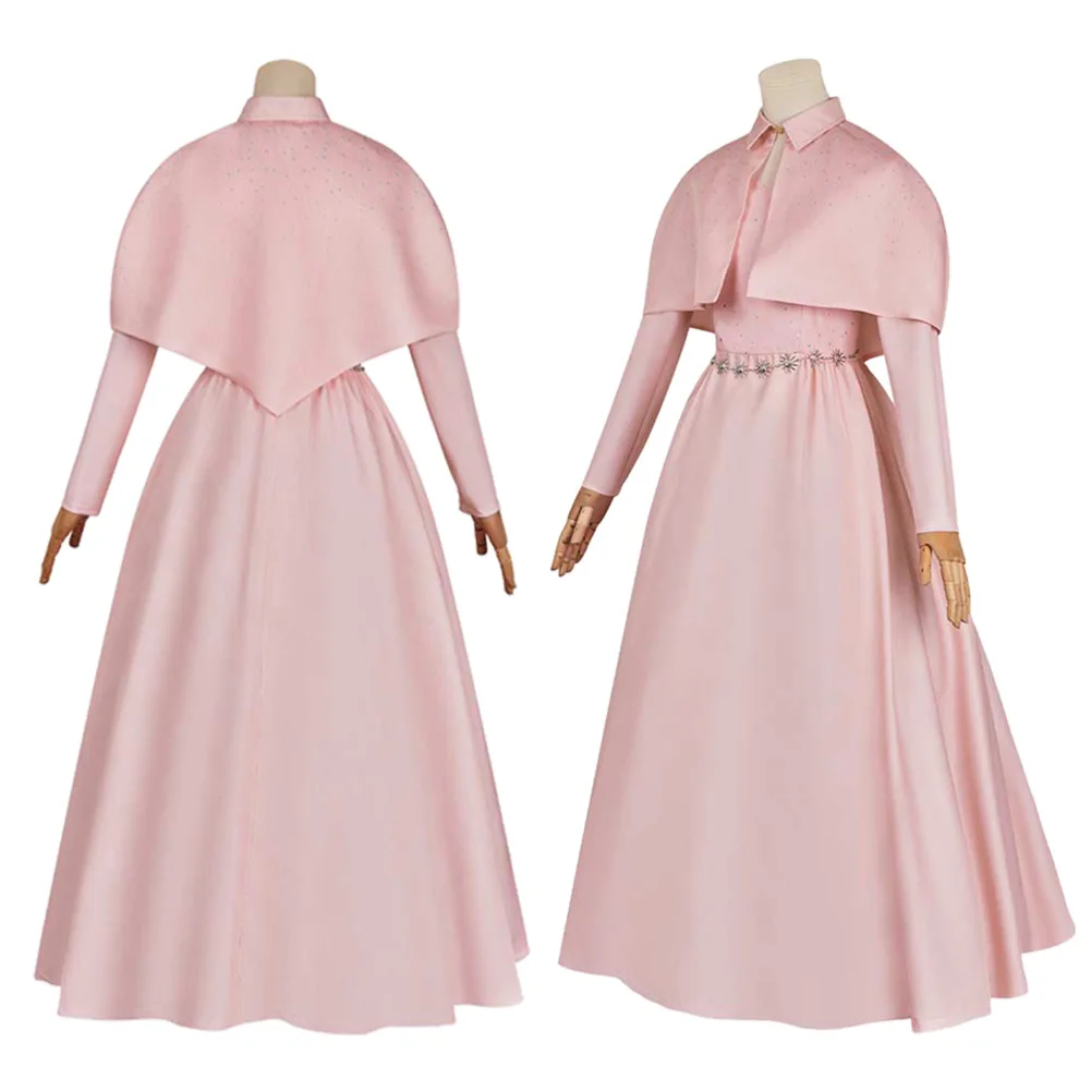 Fantasia Witch Lilia Calderu Cosplay Pink Dress TV Dark Diary Of Agatha Disfraz Costume Women Halloween Carnival Party Cloth