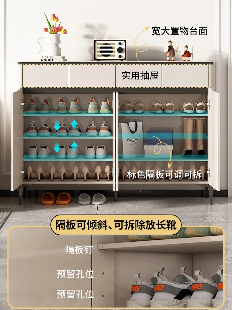 Shoe cabinet household door 2026 new popular porch cabinet enters the door living room simple modern locker