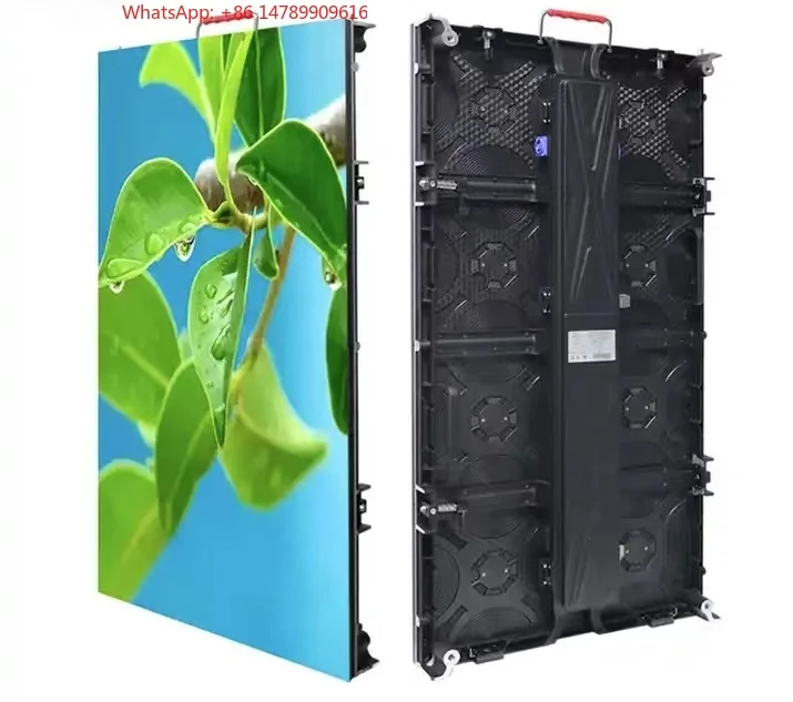 

LED Digital Signage Video WallP2.6-P4.81 Indoor Outdoor Rental LED Display, 500x1000mm Full Color Stage Video Wall For Event Wed