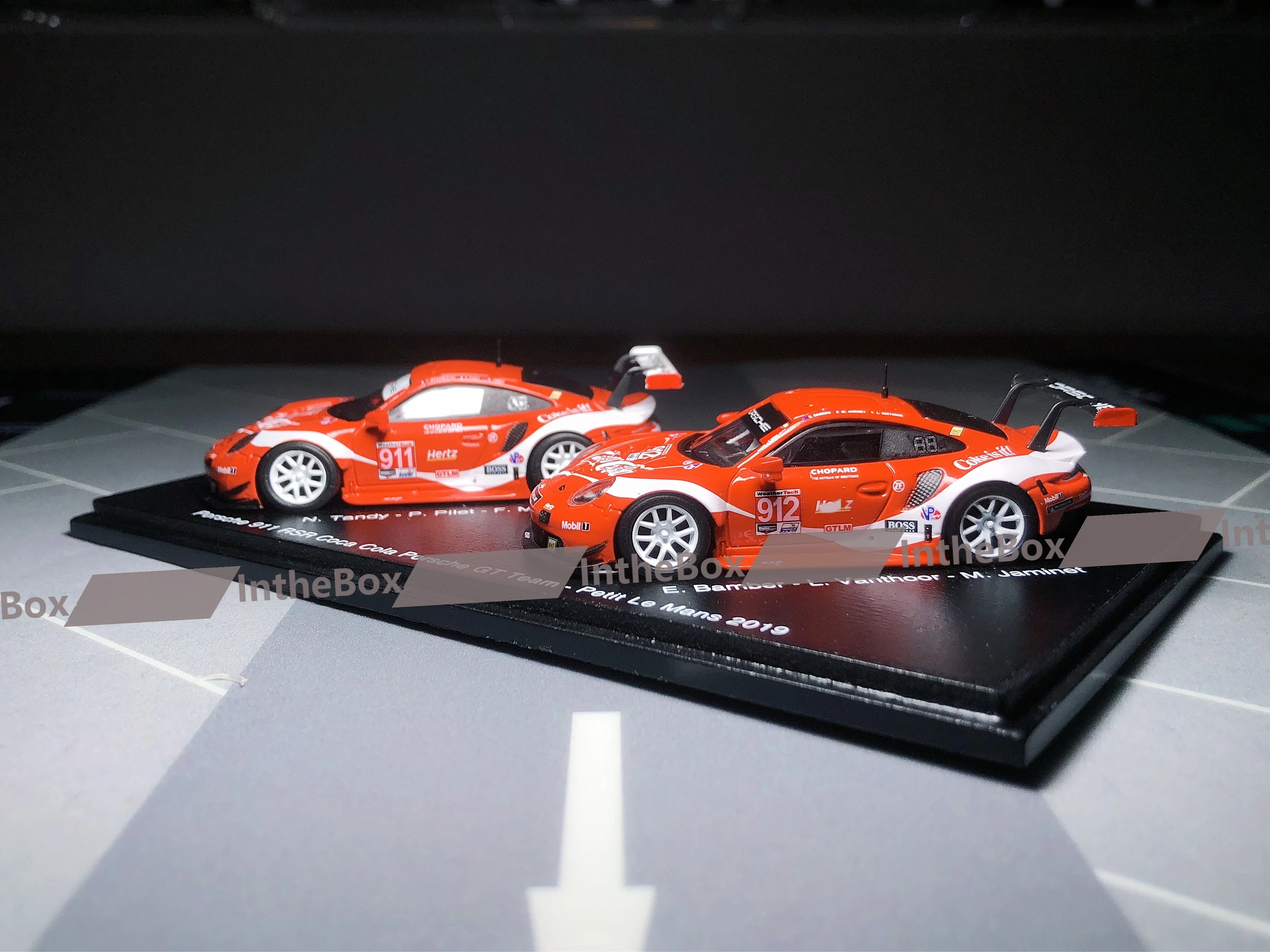 

Toyeast Spark 1/64 911 RSR GT Team Le Mans 2019 Set Diecast Model Car Collection Limited Edition Hobby Toys