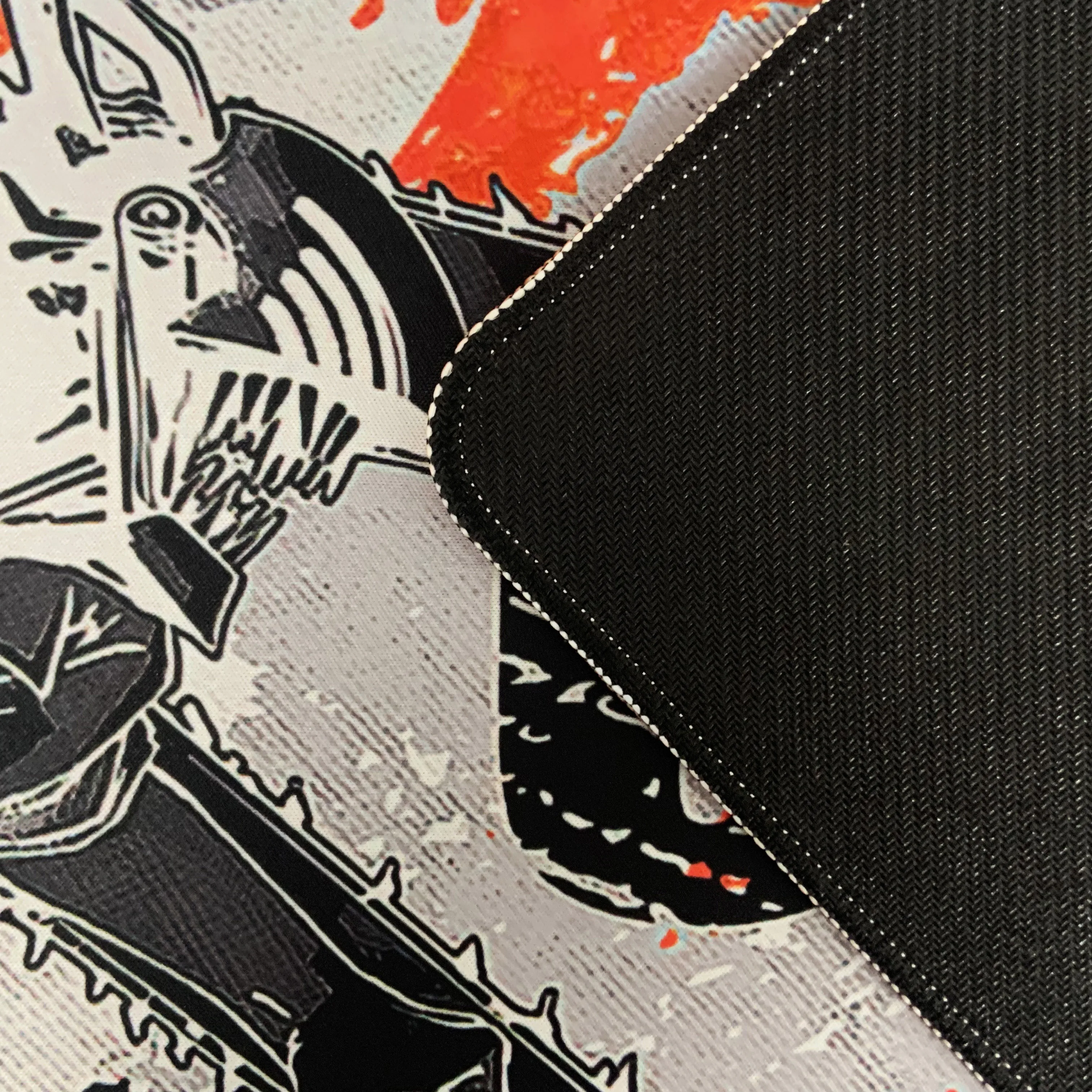 Anime Mouse Pad Gamer Accessories Gaming Mousepad Tiger Esports Large Desk Mat Chainsaw Man Computer Keyboard Table RUG Cushion.