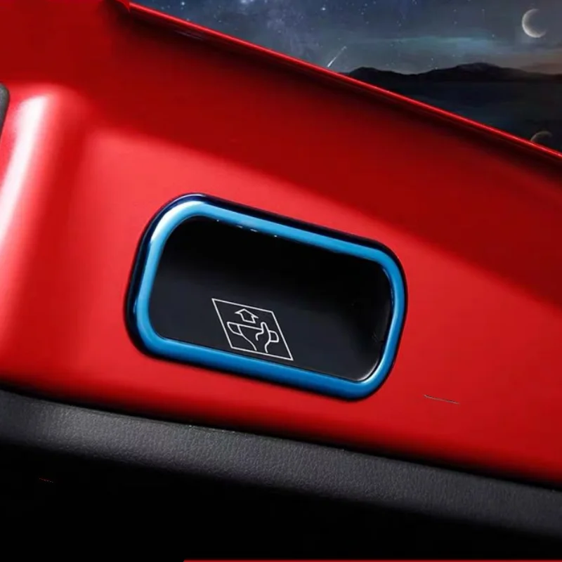 Car Rear Trunk Door Handle Bowl Cover Frame For Toyota CHR C-HR 2017 - 2023 Decoration Sticker Trim Stainless Steel Accessories