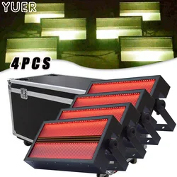 4PCS LED Strobe 144PCS RGB 216PCS White Flash Bright Stage Lighting Wash Dj Lighting Strobe Disco Party Martin DMX Control Lamp