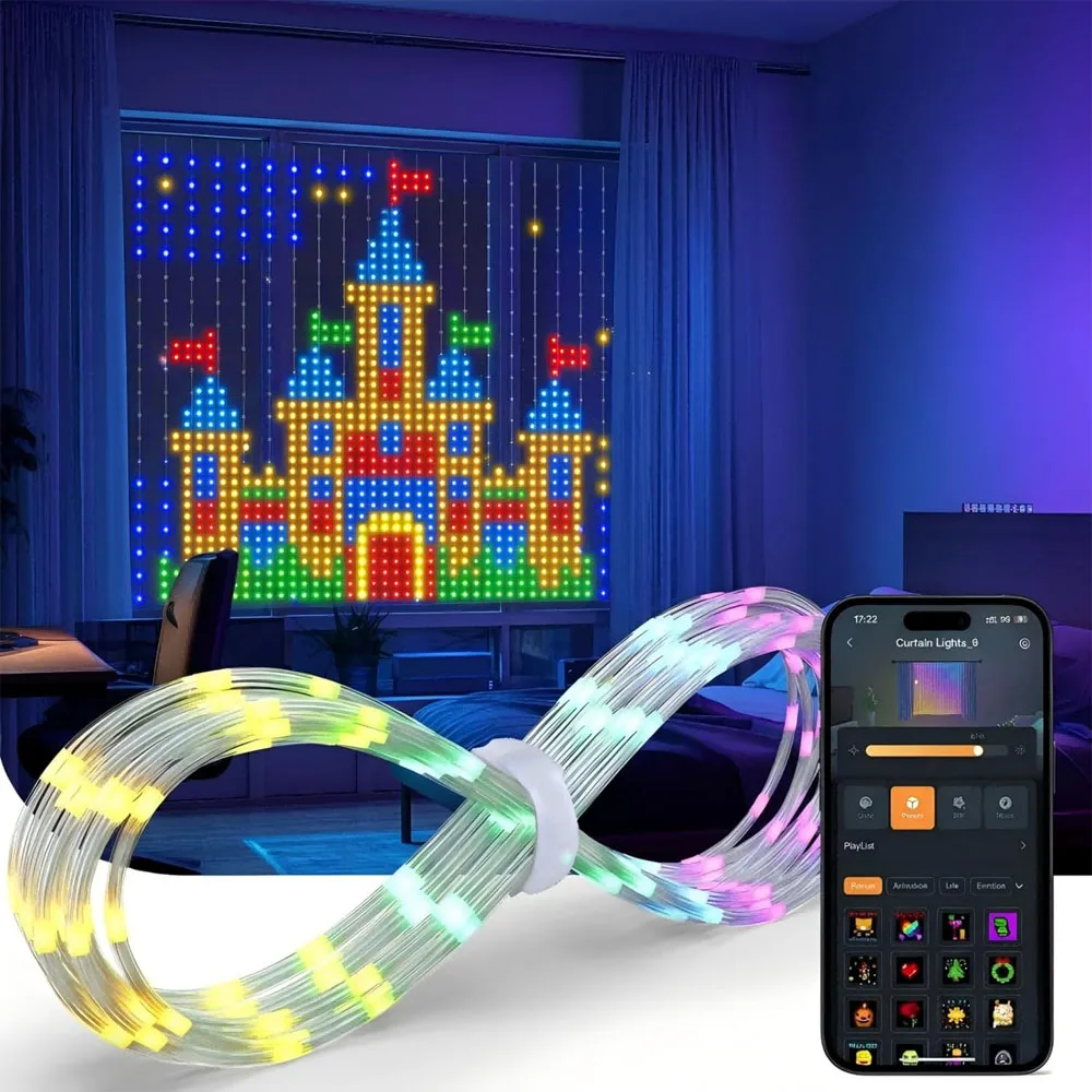 smart-curtain-lights400-leds-color-changing-lights-with-app-control-ai-pattern-gif-displayoutdoor-indoor-holiday-fairy-light