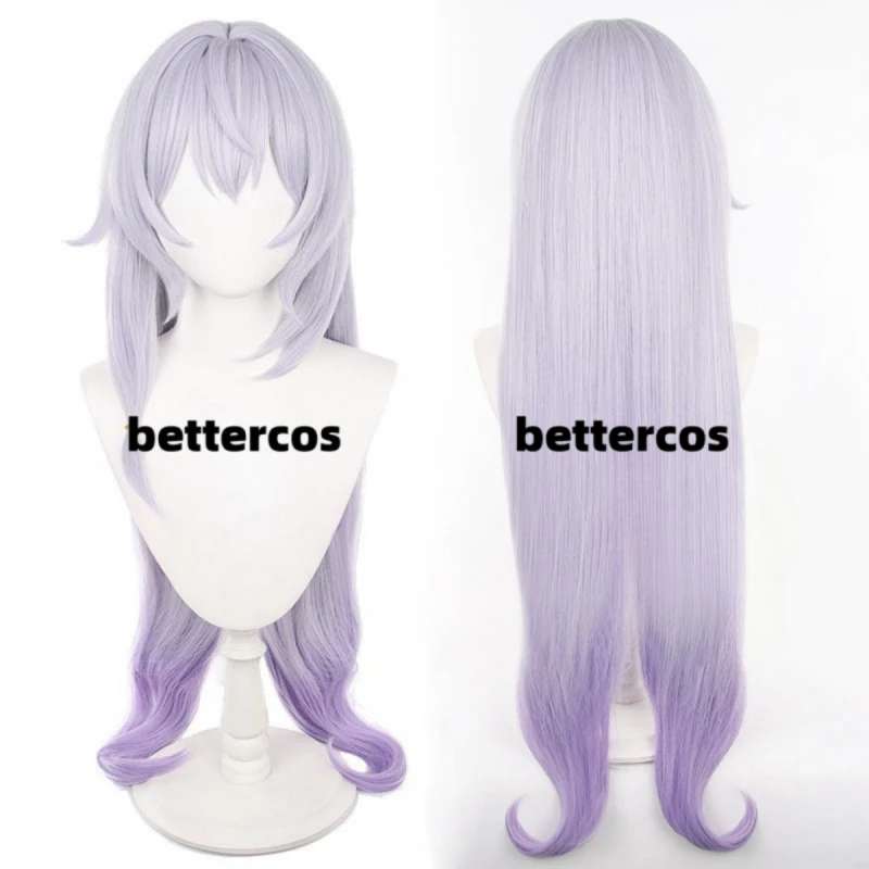 Black Swan Cosplay Wig 95cm Long Light Purple Gradient Wig Cosplay Anime Cosplay Wigs Heat Resistant Synthetic Wigs