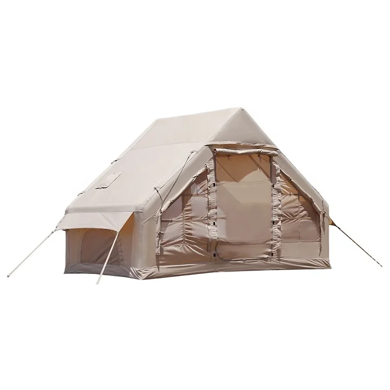 5-6 Person Inflatable Family Camping Tent Waterproof UV-proof Large Outdoor Air inflatable Glamping Tent