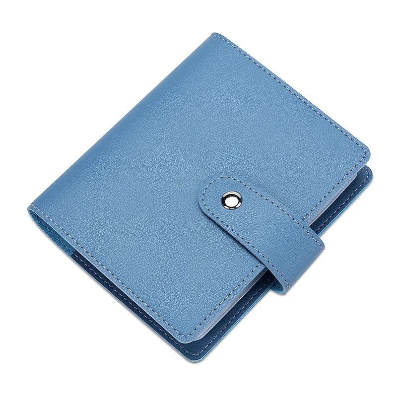 Multi-card Slot Solid Color Portable PU Leather Card Case Universal Bank Credit Card ID Bus Card Holder Travel Organizer Wallets