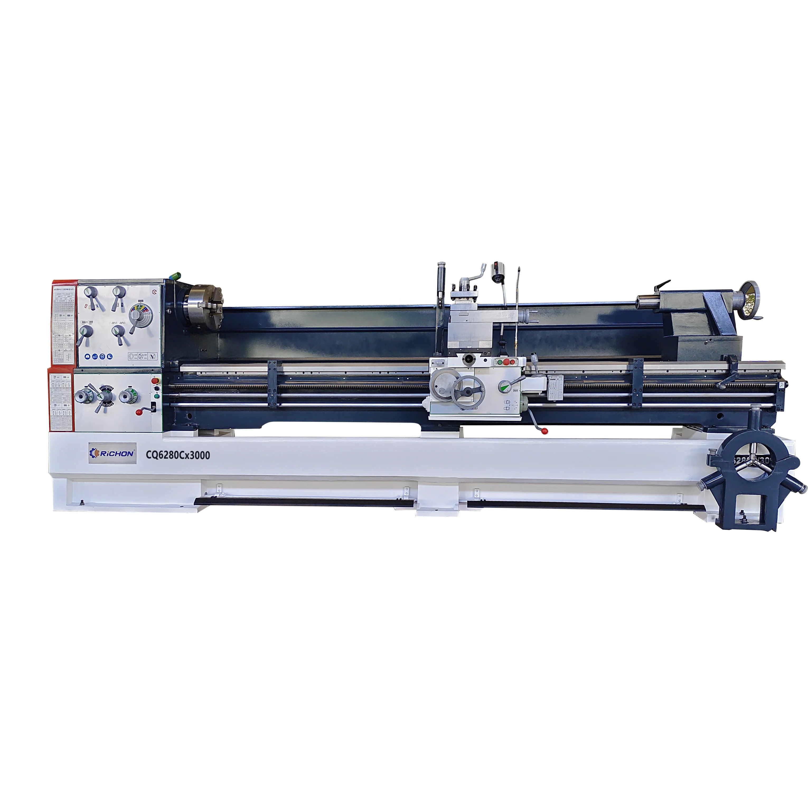 CQ6280C/3000  Heavy Duty Metal Lathe Torno Para Metal Mesin Bubut Horizontal Manual Engine Lathe