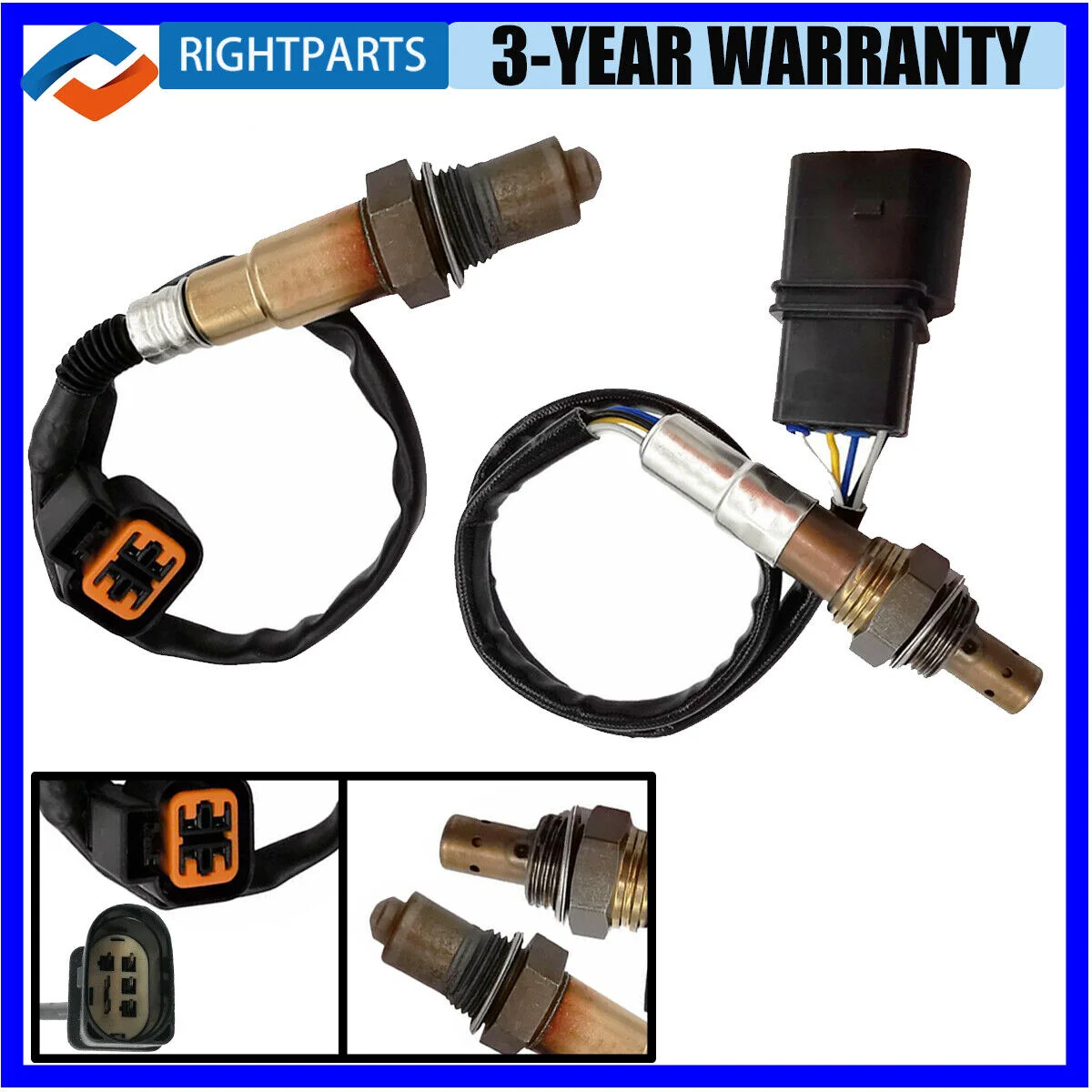 Up+Downstream Oxygen O2 Sensor For Hyundai Elantra Kia Spectra 5 2.0L 2003 2004 2005 2006 2007 2008 2009 39210-23700 39210-23900