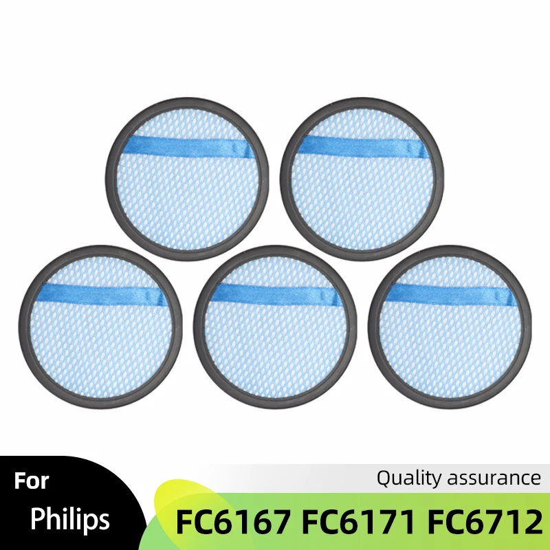 

For Philips PowerPro Aqua Duo FC6409 FC6171 FC6172 FC6405 FC6162 FC6168 Vacuum Spare Washable Filter Part FC5007