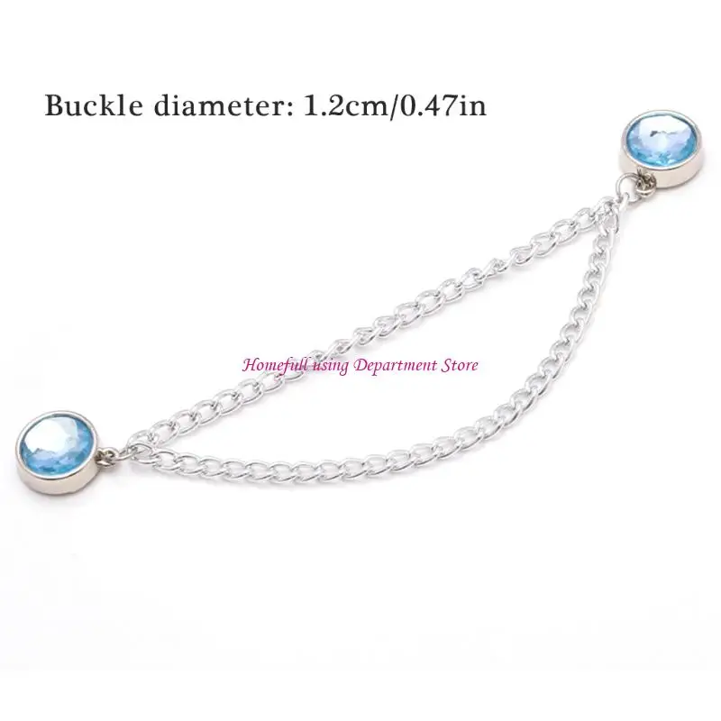 

Rhinestones Clip Pants Shortener Clip for Jeans Trousers Maker Shorter