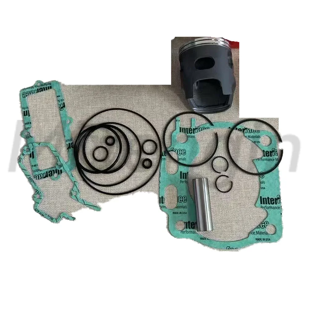 STD 66.4 مللي متر 249cc أجزاء محرك الدراجة النارية مزورة المكابس طوقا إعادة بناء مجموعة إصلاح لياماها YZ250 YZ250G YZ250X 1999-2025