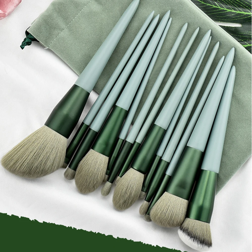 13-teiliges professionelles Make-up-Pinsel-Set für Anfänger, weiche, flauschige synthetische Haarpinsel für Puder, Rouge, Lidschatten, Kosmetikpinsel, Schönheitswerkzeug