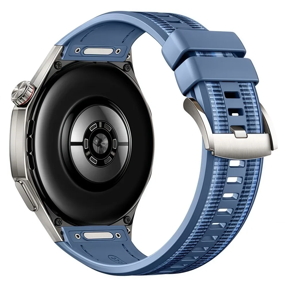 46mm Nylon Silicone Strap Lightweight Breathable Sports Watch Strap Solid Color Waterproof for Huawei Watch GT6 Pro