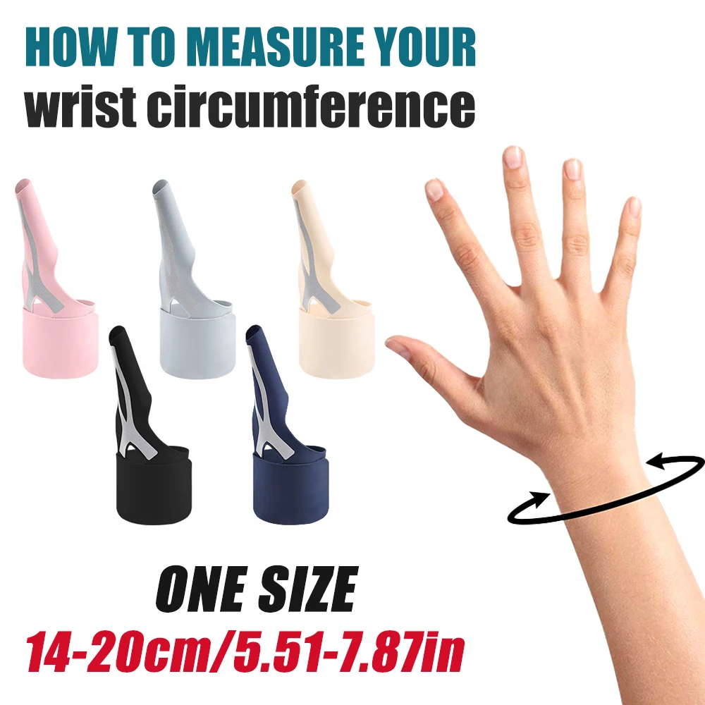 1pc New Thumb and Wrist Compression Sleeve for Tendonitis, Arthritis Pain Relief for Women & Men, Splint Liner, Fits Both Hands
