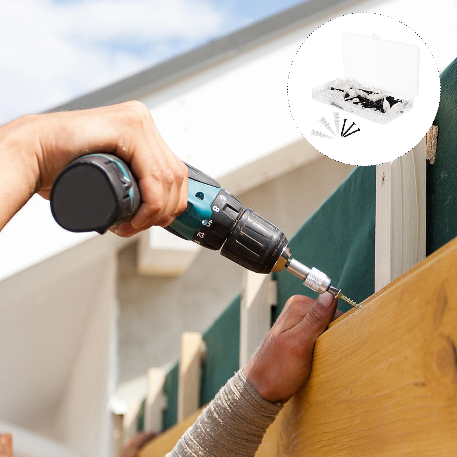 

100Pcs Cavity Wall Fixers Heavy Duty Wall Anchors Plasterboard Fixing Screws Hollow Anchor Bolts Home Hardware Parts