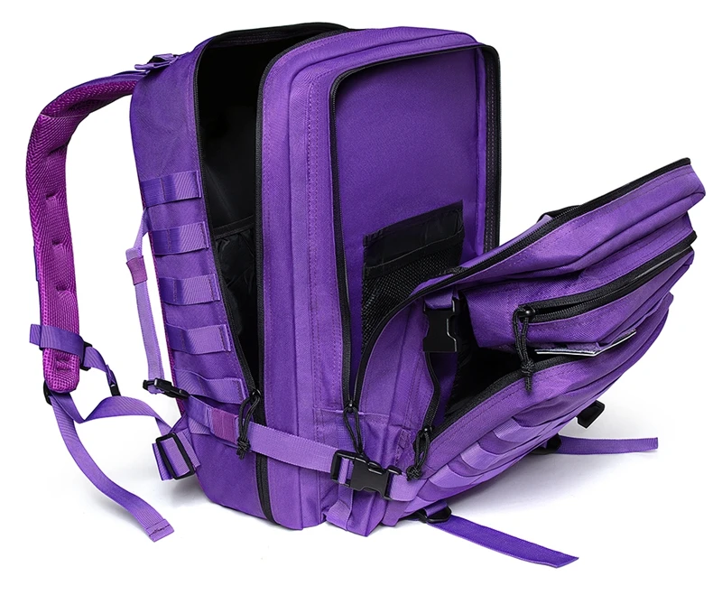 Mochila táctica MOLLE 45L entrenamiento gym y senderismo