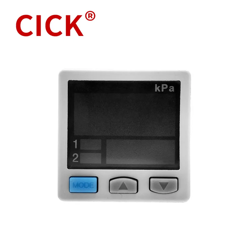 Digital Pressure Sensor DP101 DP102 Vacuum Pressure Switch Pneumatic 2-Way NPN PNP M5 (-100.0~+100.0)KPA (-0.1~+1.0)MPA