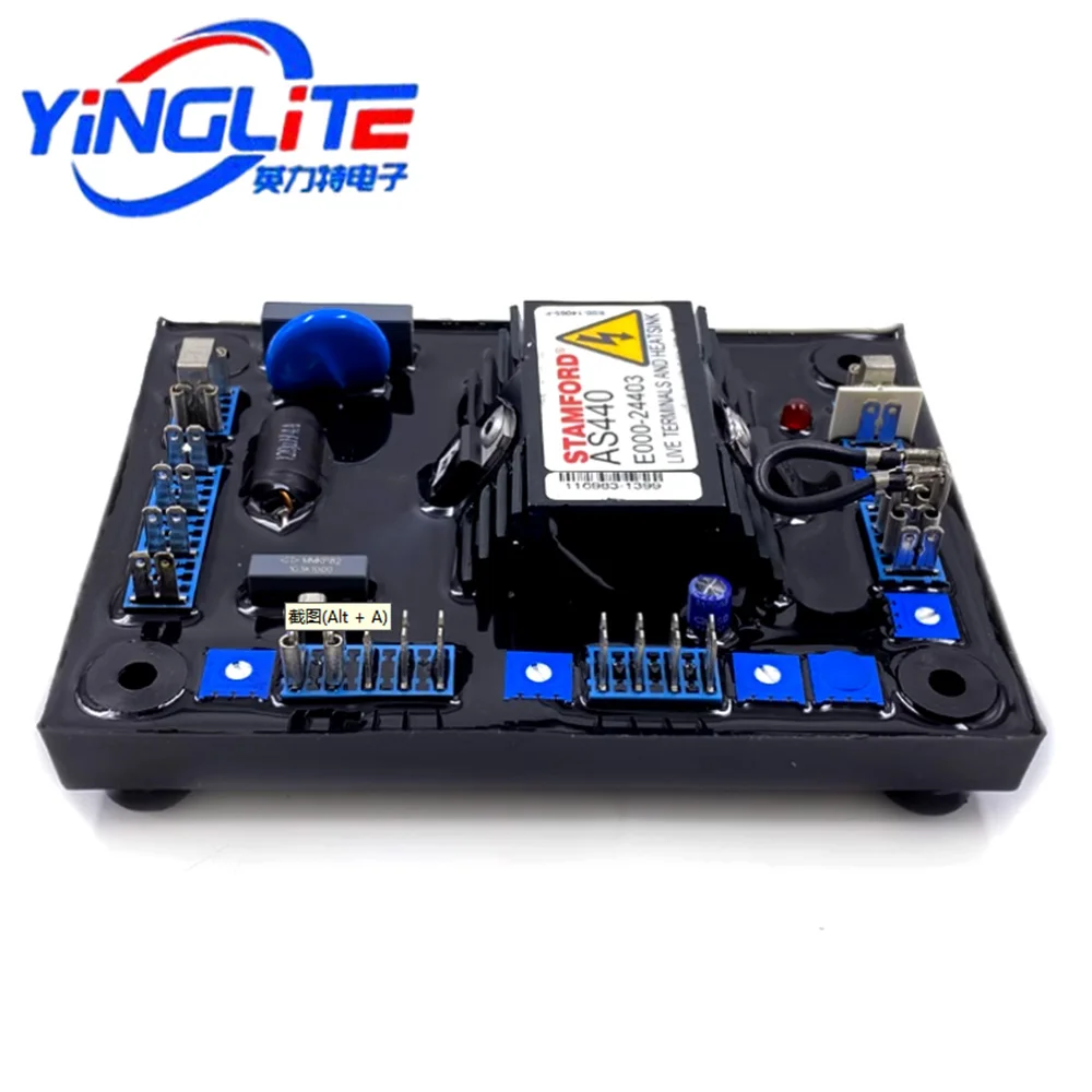 Genuine AS440 AVR Alternator Automatic Voltage Regulator E000-24403