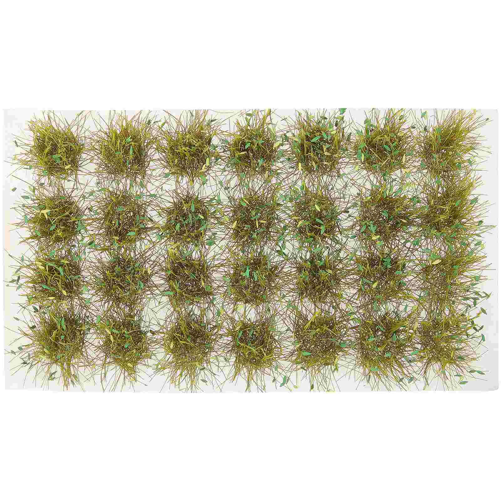 

Tufted Sharpleaf Grass Ground Fake Miniature Dried Plants Resin Moss for Diorama Battle Systems