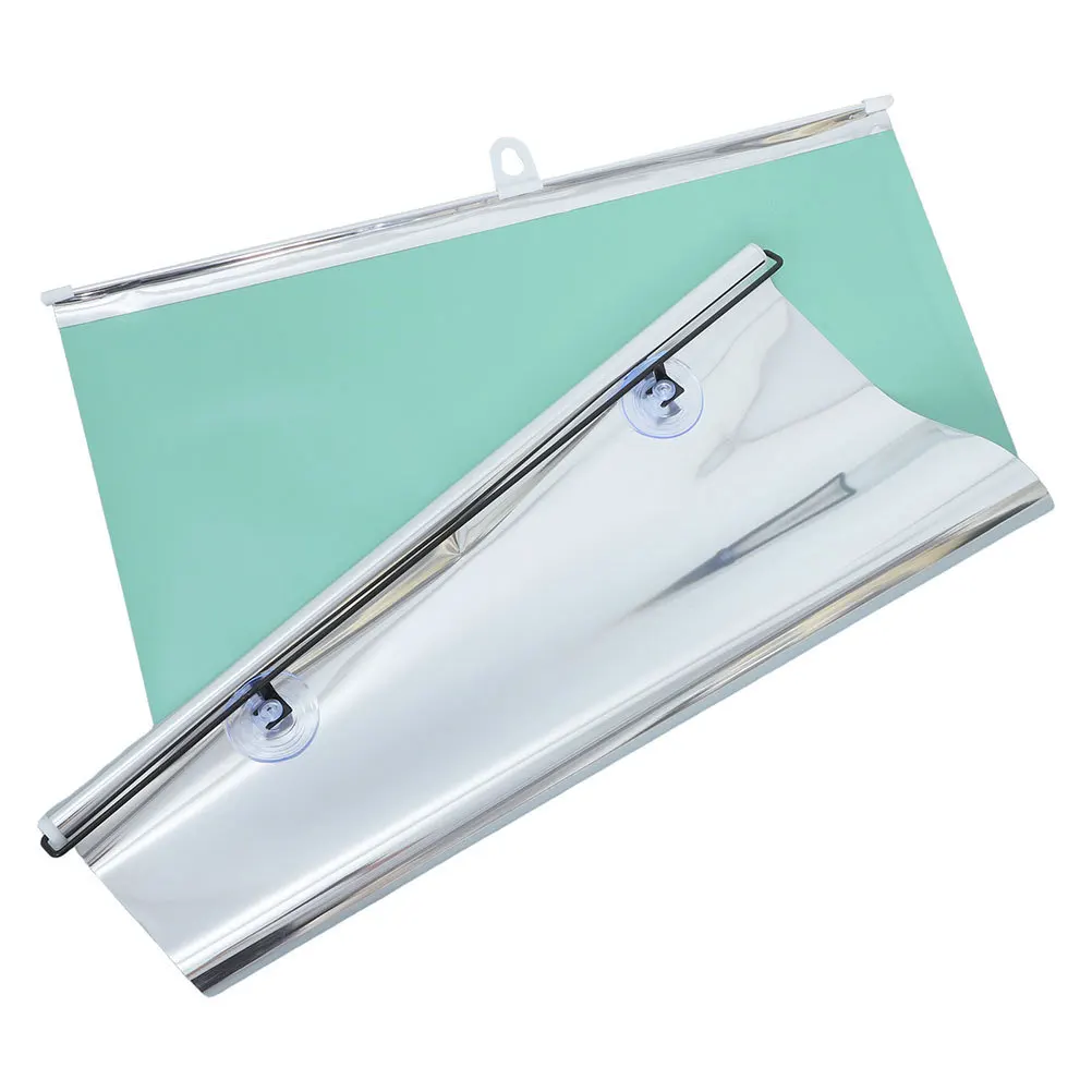 

40X125Cm Suction Cup Blackout Shades No Drill Installation Strong Hold Light Blocking Uv Protection Reusable Adjustable Roller