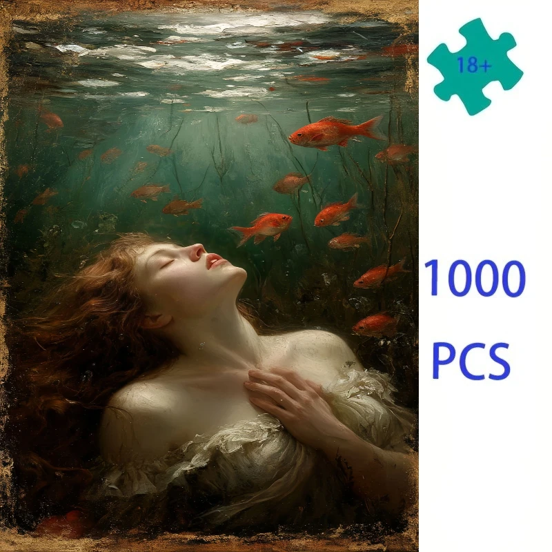 

Jigsaw Puzzle Playful Magical Fantasy Landscape Decor Adults Puzzle Games Family Fun Floor Puzzles Educational Toys for Kids