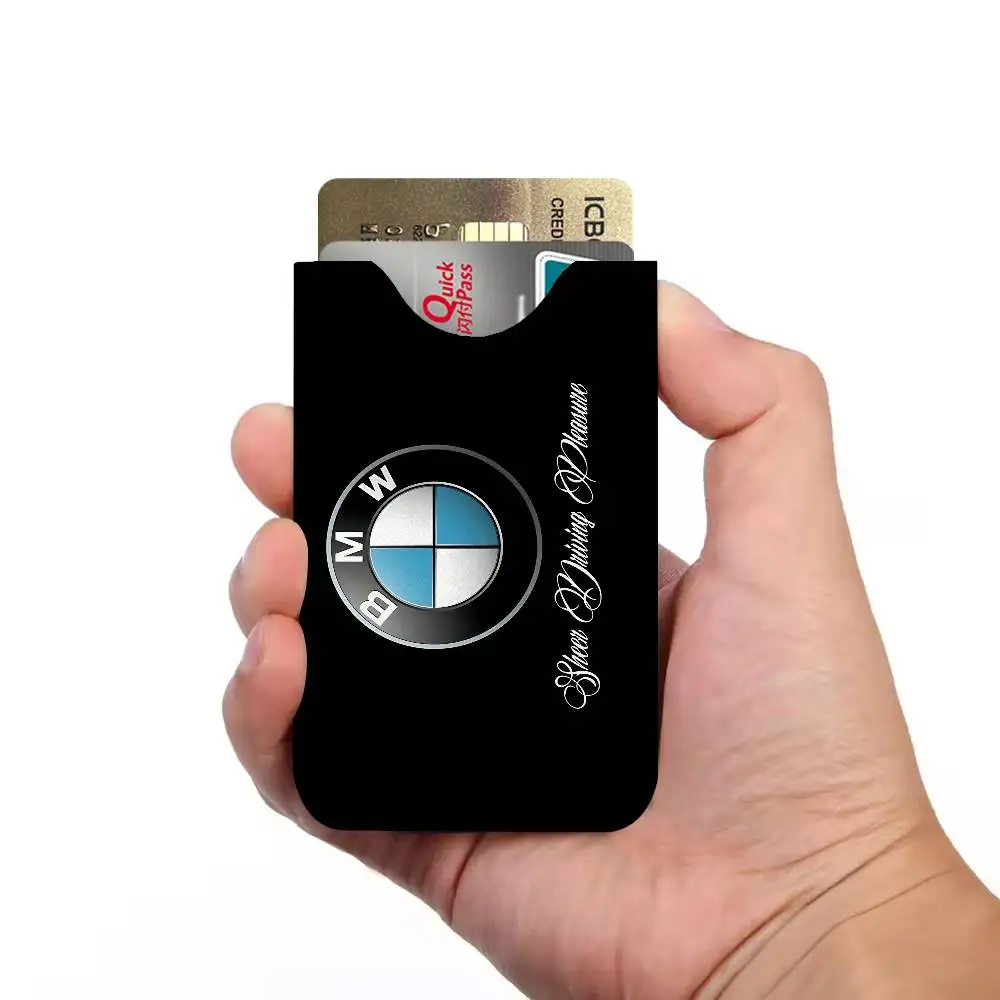 Car B-BMW Card Protect Kreditkartenetui, schlanker Geldbörsenschutz für Männer, Reisen, Einkaufen – Detail 11