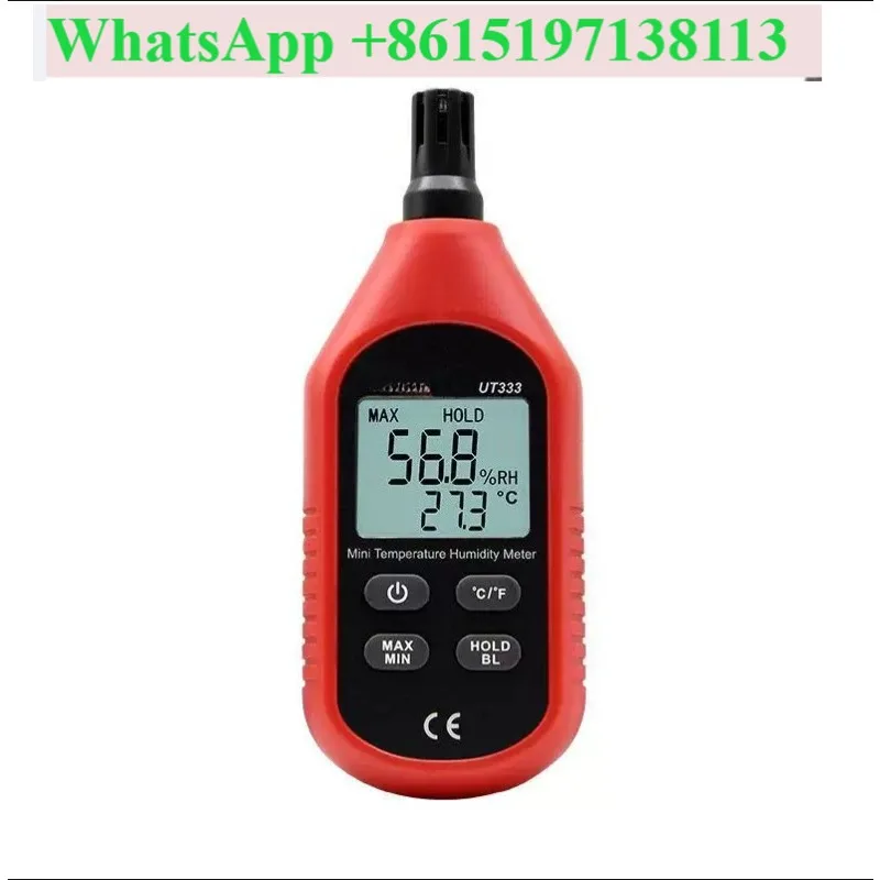 Handheld thermohygrometer UT333S high-precision digital industrial air temperature detection instrument