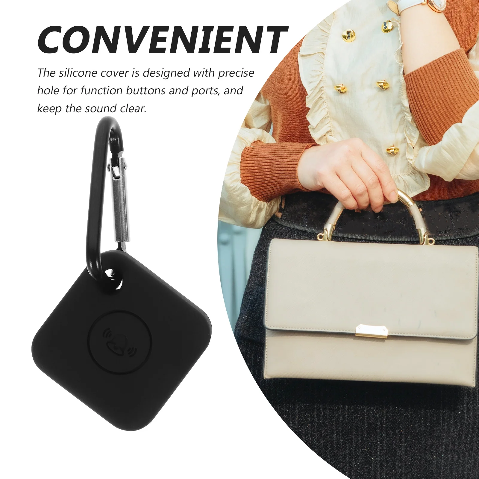 

2Pcs Silicone Protective Cover Case Compatible for Tile Mate Pro 2020 Scratch Resistant Smart