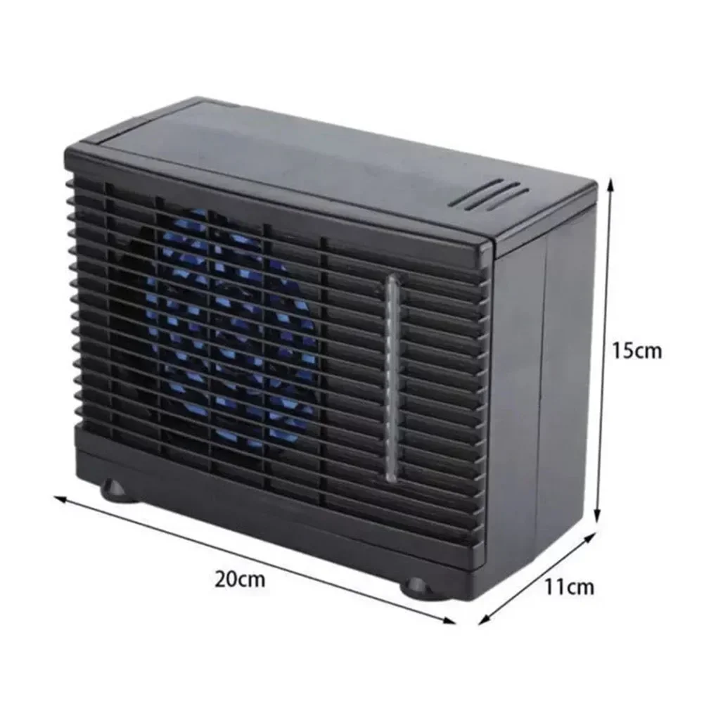 Portable Car Cooler Fan Air Conditioner Adjustable Water Ice Evaporative Car Electronics Powerful Function