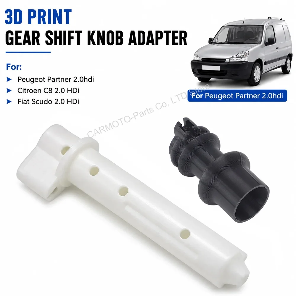 Für Citroen Jumpy Peugeot Expert Fiat Scudo Schalthebel-Reparatur-Kit Buchsenhülse 3D-gedruckt 1995-2016 – Detail 1