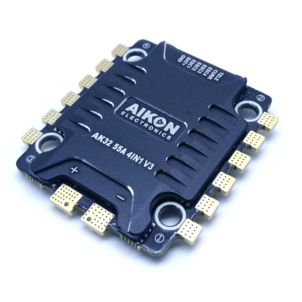 Aikon AK32Pro 32Bit 55A 4in1 3-6S ESC BLHeli32 Electronic Speed Controller For RC FPV Racing Drone Quadcopter Multicopter