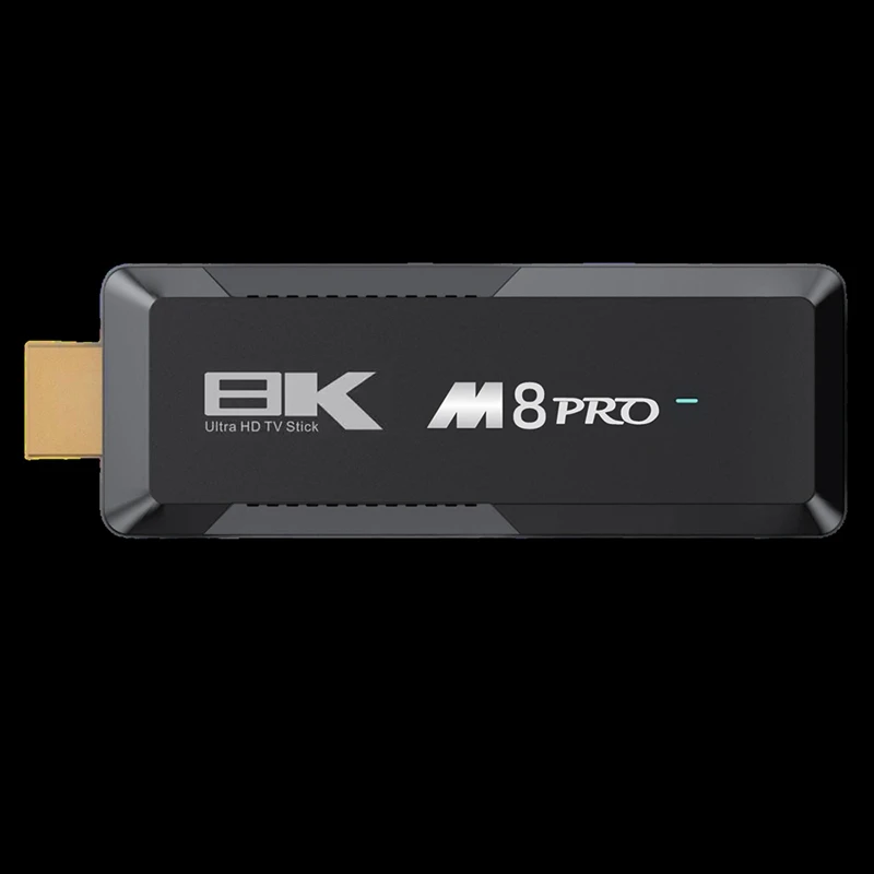 M8 PRO TV Stick 1GB 8GB Android 12.1 Smart TV Box Aiiwinner H313 2.4G+5G Dual Band WIFI Android Media Player Easy To Use
