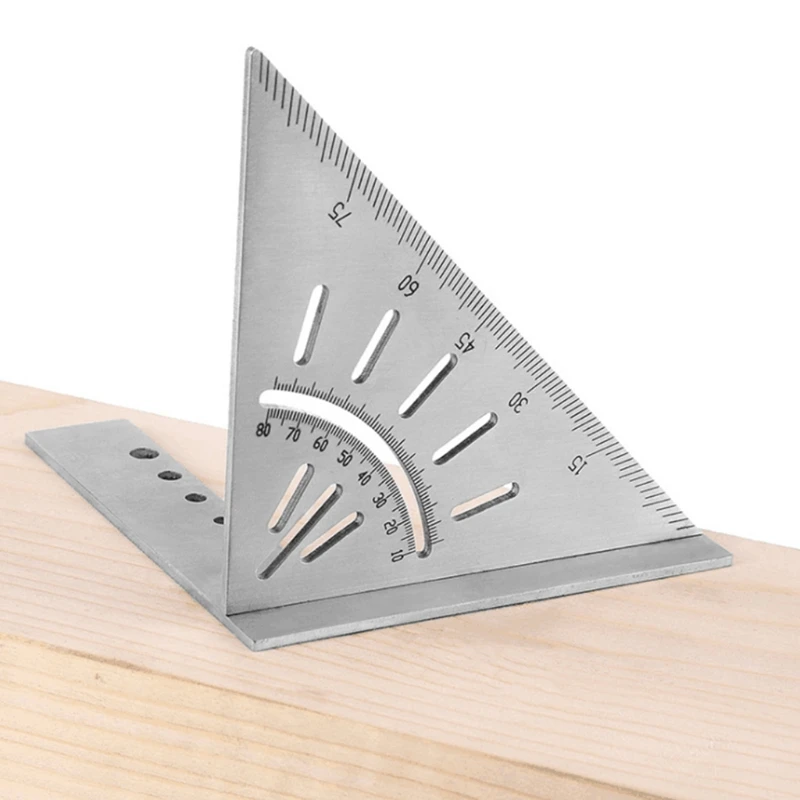 Parallel lines Marking for Triangle Ruler Woodworking Tool for Craft Dropship