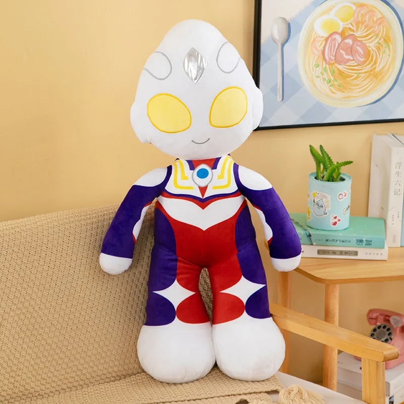 MINISO 40 см Ultraman Плюшева іграшка Лялька Сиродіга Велика лялька Дитяча комфортна лялька Спляча дитяча подушка для хлопчика Подарунок