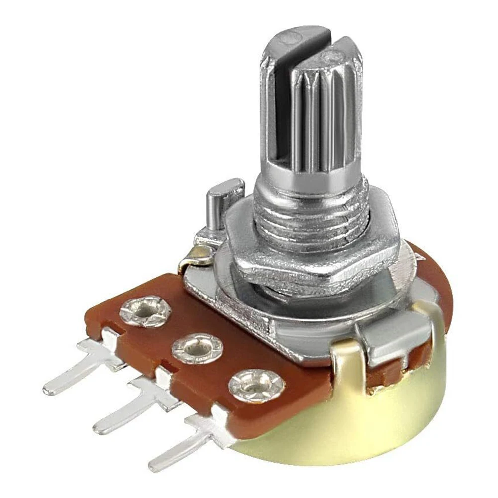 For Electronic Instruments Potentiometer With Switch WH148 Potentiometer For Audio Devices Top Adjustment Potentiometer