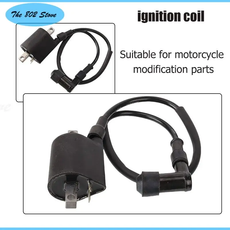 

For 50cc-250cc Motorcycle High Voltage Ignition Coil ATV UTV Quad Dirt Bike Scooter Go Kart Moped Universal accessories